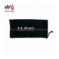 Drawstring cleaning and storage microfiber pouch